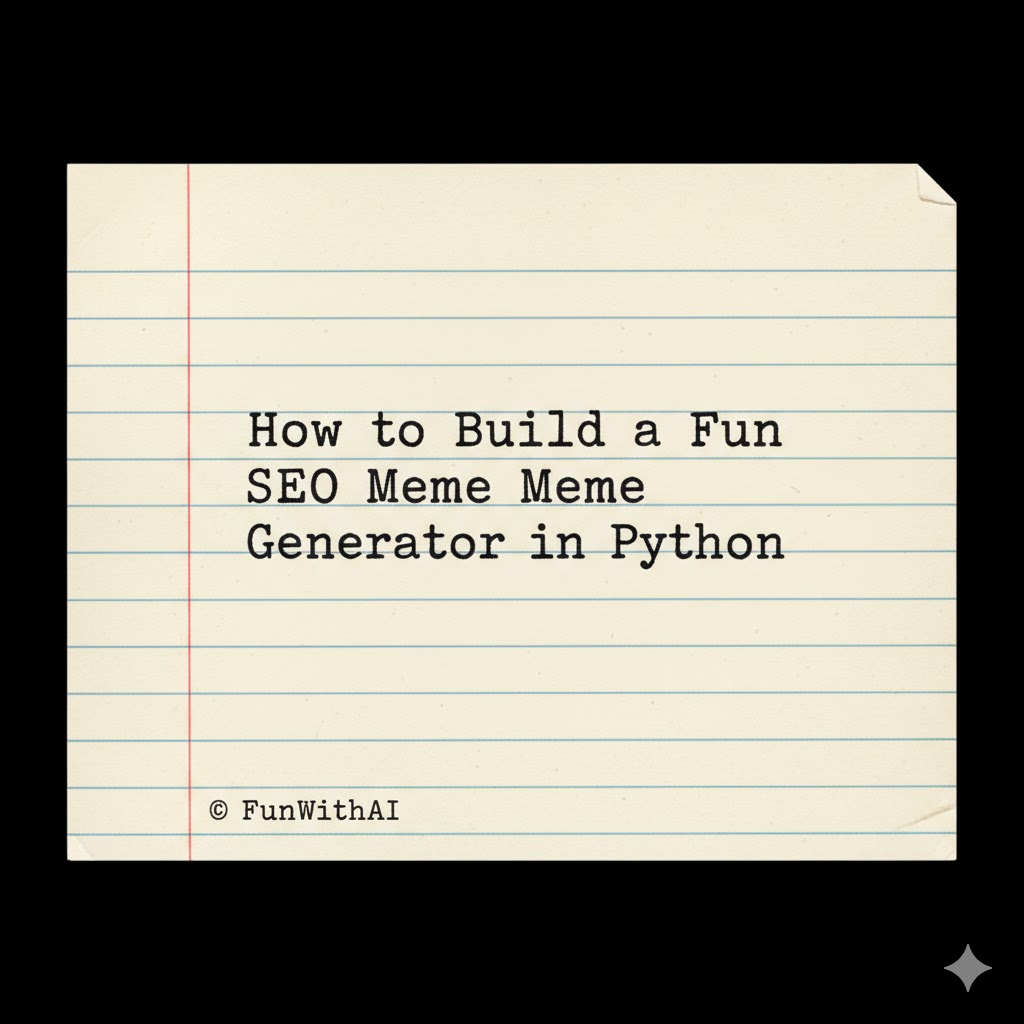 How to Build a Fun SEO Meme Generator in Python