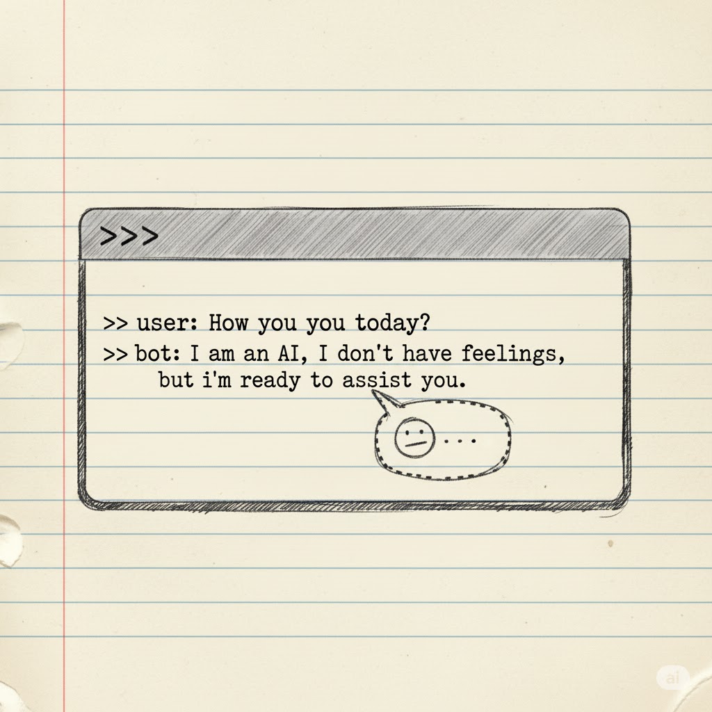 How to Build Your Own AI Writing Assistant: Step-by-Step Guide Using Open-Source Tools 3 doodle style drawing of a Python terminal