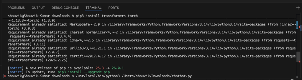 Build a Python Chatbot in 30 Minutes (No API, Full Code + AI Version) 3 Screenshot 2026 04 06 at 1.44.53 PM