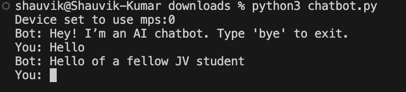 Build a Python Chatbot in 30 Minutes (No API, Full Code + AI Version) 5 Screenshot 2026 04 06 at 2.01.19 PM